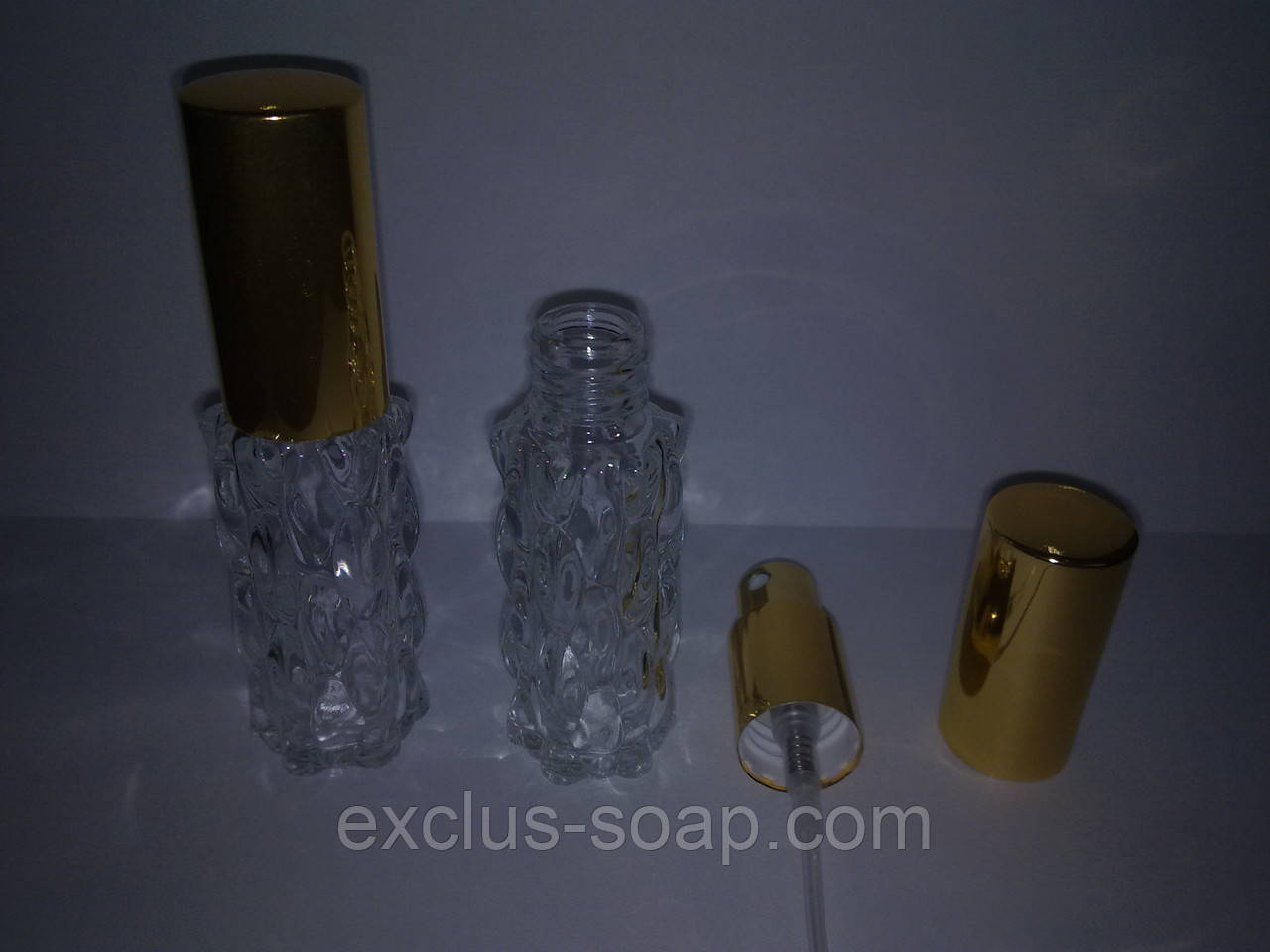 Флакон "Матильда"-20 мл з металевим спреєм, фото 1