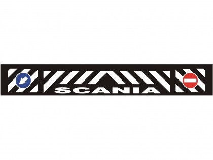Бризговик "SCANIA" 35х240 см (об'ємний текст)