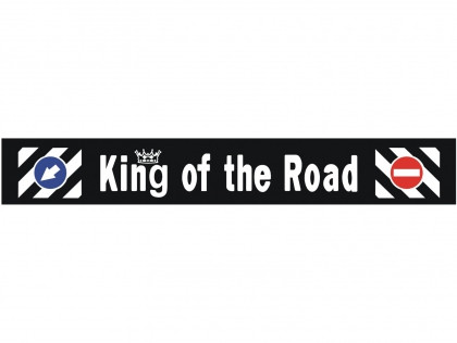 Бризговик мітла King of the road 35х240 см (об'ємний текст), фото 1