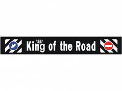 Бризговик мітла King of the road 35х240 см (об'ємний текст)
