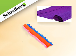 Папір креповий Schreiber 50х200 см, ОРАНЖОВИЙ