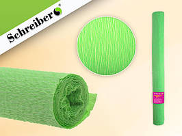 Папір креповий Schreiber 50х200 см, САЛАТОВИЙ