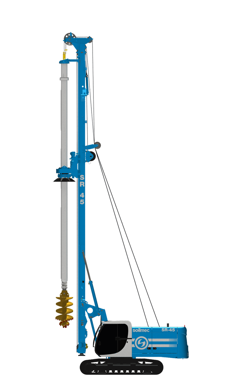 Бурова установка Soilmec SR - 45, фото 1