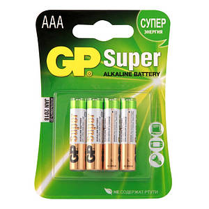 (Original) Батарейка ААА GP 24AU-U4 Alkaline