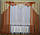 Шифоновий комплект штор з ламбрекеном"№295" теракотового кольору, фото 6