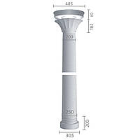 Колонна из гипса, гипсовая колонна ка-39 (энтазис)