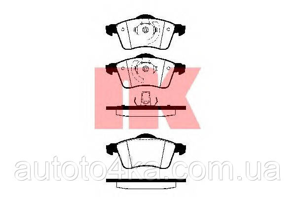 Колодки гальмівні передні (комплект) NK 224736