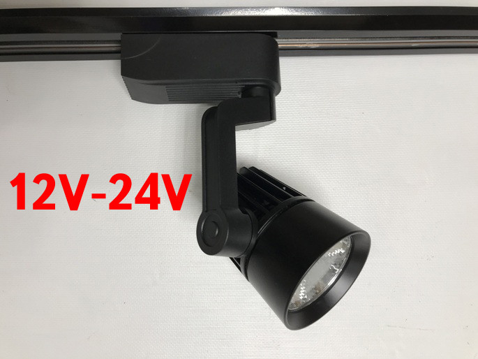Світлодіодний світильник трековий SL-4003 10W 12-24V DC 4000К чорний Код.59576