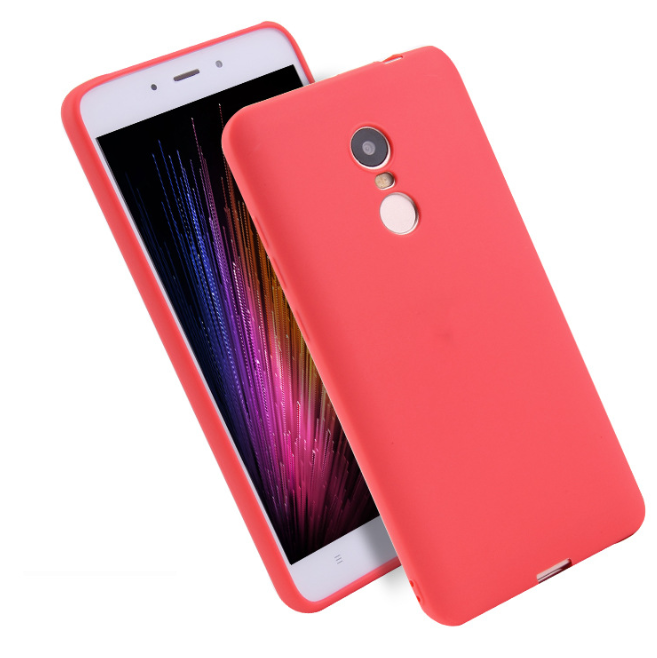 Силіконовий чохол Xiaomi Redmi 7 матовий Red (Червоний) Червоний 2077P