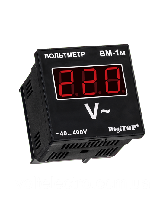 DigiTOP Вольтметр 1Ф щитовий BM-1М