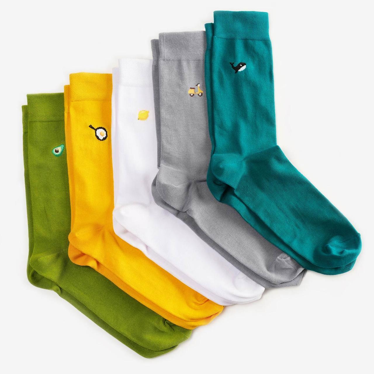 Шкарпетки Dodo Socks набір Kermit 36-38, 5 шт, фото 1