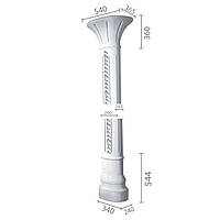Колонна из гипса, гипсовая колонна ка-58 (1/2)