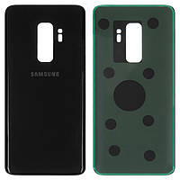 Задняя панель корпуса (крышка аккумулятора) для Samsung Galaxy S9 Plus G965, оригинал Черный