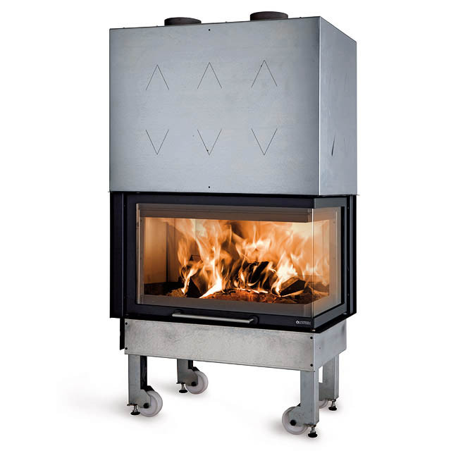 Камінна топка NORDICA MONOBLOCCO 800 DX Праве скло, фото 1