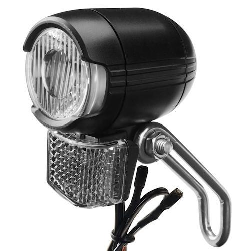 Фара передня X-Light XC-259A-C під динамо 1W Led, з габаритом (A-O-B-P-0377)