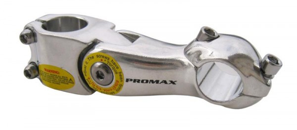 Винос ProMax Ahead 1-1/8" 25.4 мм, 108 мм, регульований, сріблястий (WKI526)