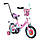 Велосипед TILLY Monsro 12 T-21229 pink + l.blue /1/", велосипед дитячої ручки , фото 3
