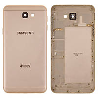 Задняя панель корпуса (крышка аккумулятора) для Samsung Galaxy J5 Prime G570F/DS Золотистый