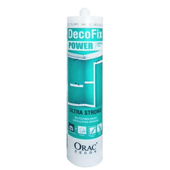 Клей монтажний Orac Decor DecoFix Hydro FDP700, ліпний декор з поліуретану