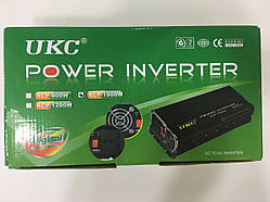 Перетворювач напруги-інвертор UKC Power Inverter 12V-220V RCP 1000W