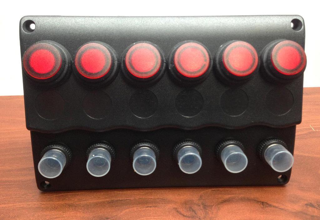 Панель на 6 перемикача, фото 1