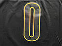 Чорна майка Nike Lillard No0 Golden Edition команда Portland, фото 4
