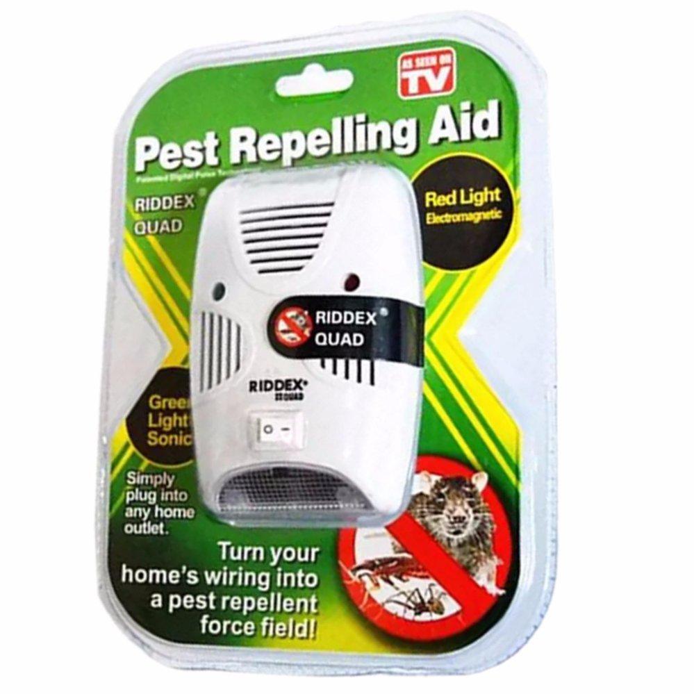 Електромагнітний відлякувач Pest Repelling Aid Riddex Quad 2 в 1