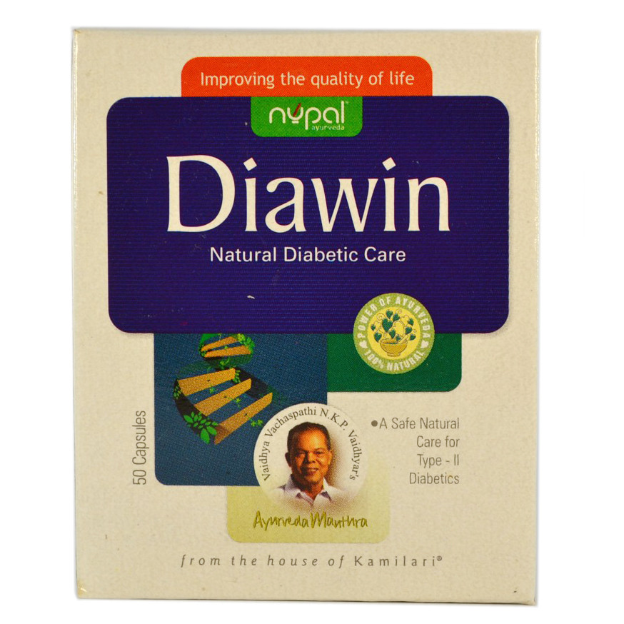 Диавин (Diawin, Nupal Remedies), 50 капсул