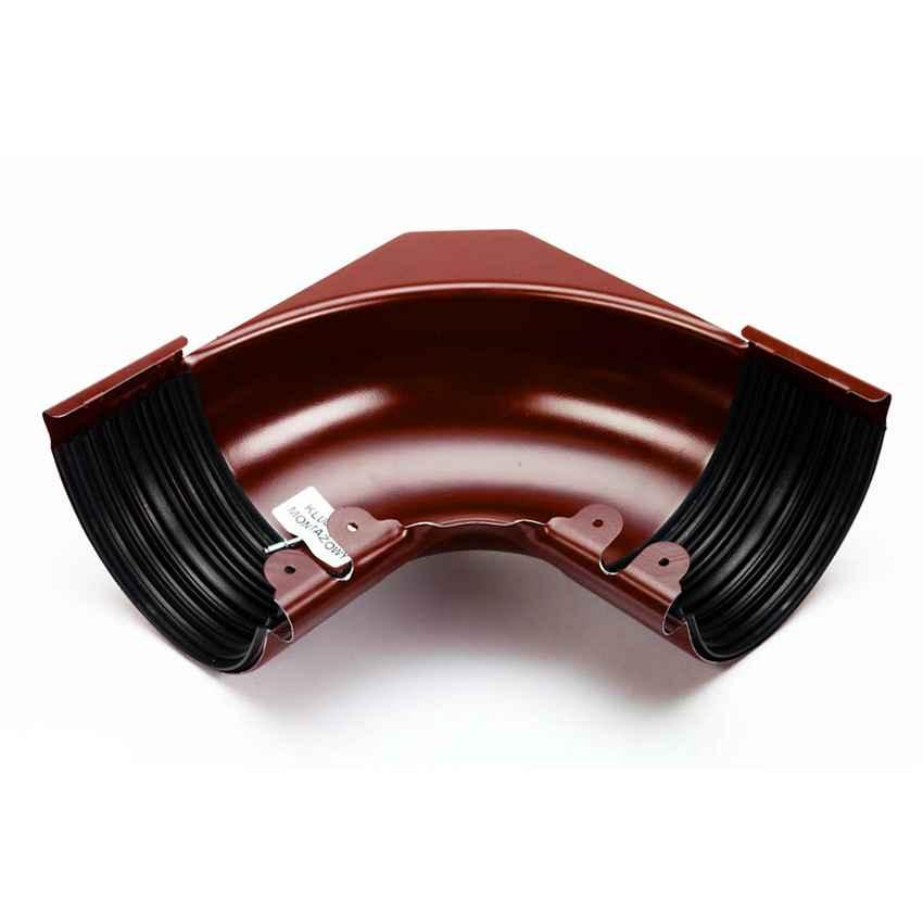 Кут 135° внутрішній темно-червоний Ral 3009 Ø 135 мм