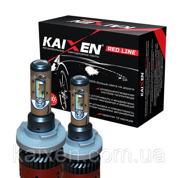 Автомобільні Led лампи H15 6000K Kaixen RedLine