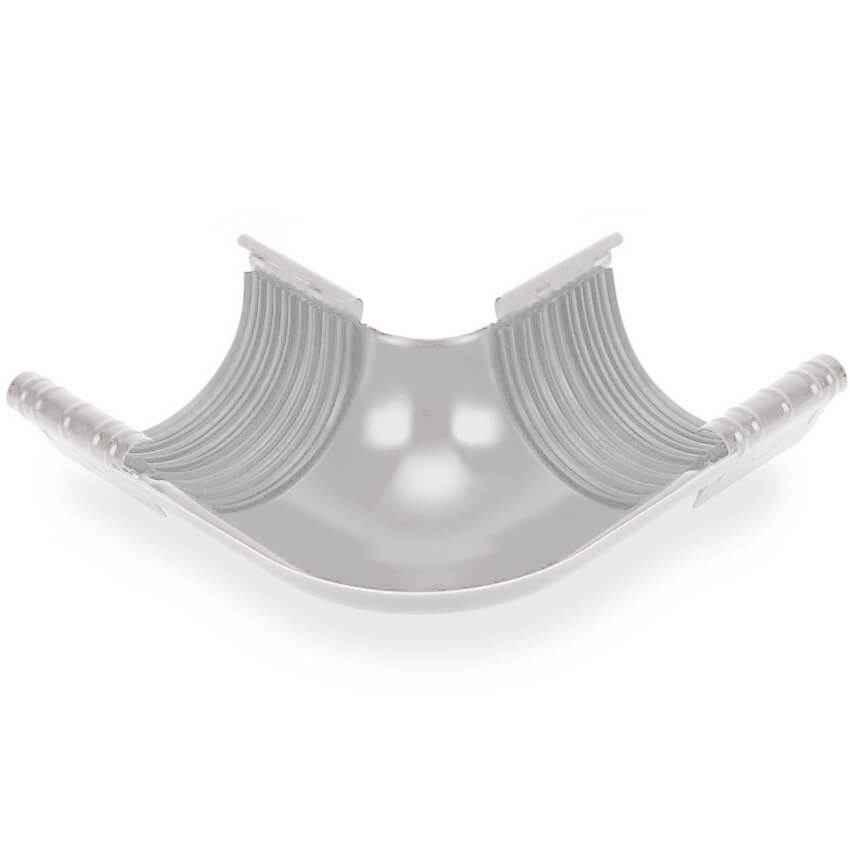 Кут 90° зовнішній білий Ral 9003 Ø 135 мм