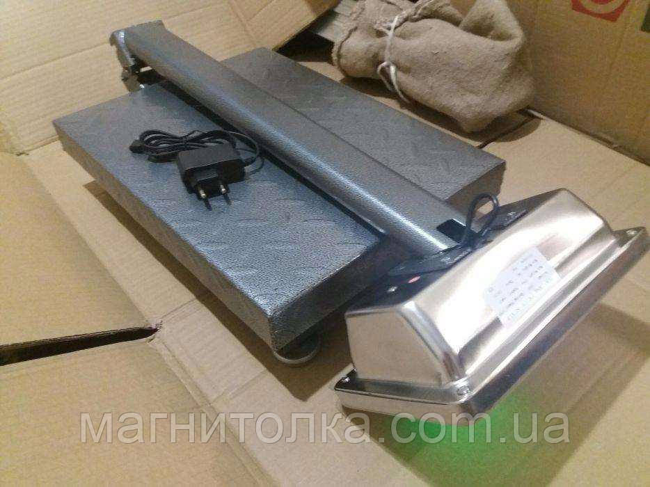 Весы торговые товарные 150 кг 30*40 см электронные усиленные складские ...
