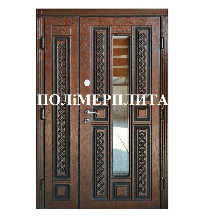 Двері полімер 1200 вхідні вулиця ( різні кольори )