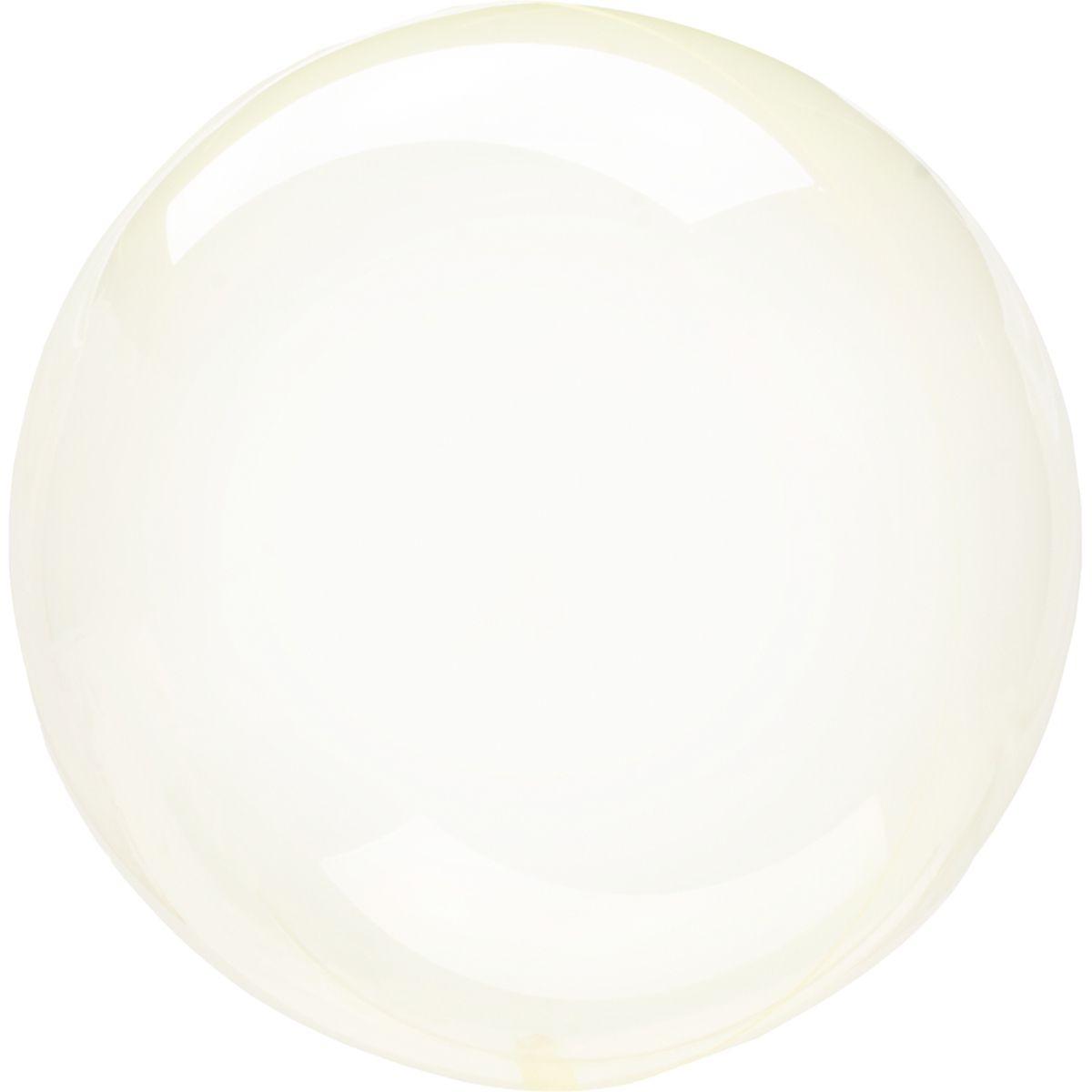 Куля кулька жовта Anagram Crystal clearz, 46 см (18")
