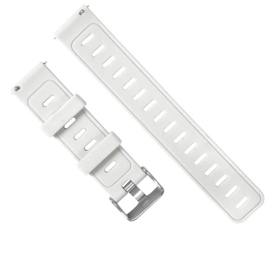 Ремінець для смарт годин Amazfit Pace / Stratos / Stratos 2 / GTR 47 мм. White, ширина - 22 мм