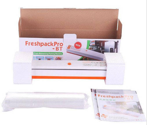 Вакууматор Freshpack Pro вакуумний пакувальник побутовий, фото 2
