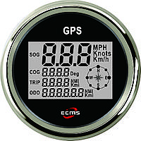 Gps спідометр мультиекран Ecms (чорний)