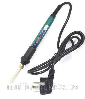 13-02-251. Паяльник з регулятором температури, 90W, 160-480°C, з LCD дисплеєм, вилка с/з, HandsKit 919