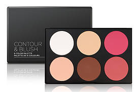 Коригувальна палітра версія номер 1 Contour and Blush Palette BH Cosmetics Оригінал