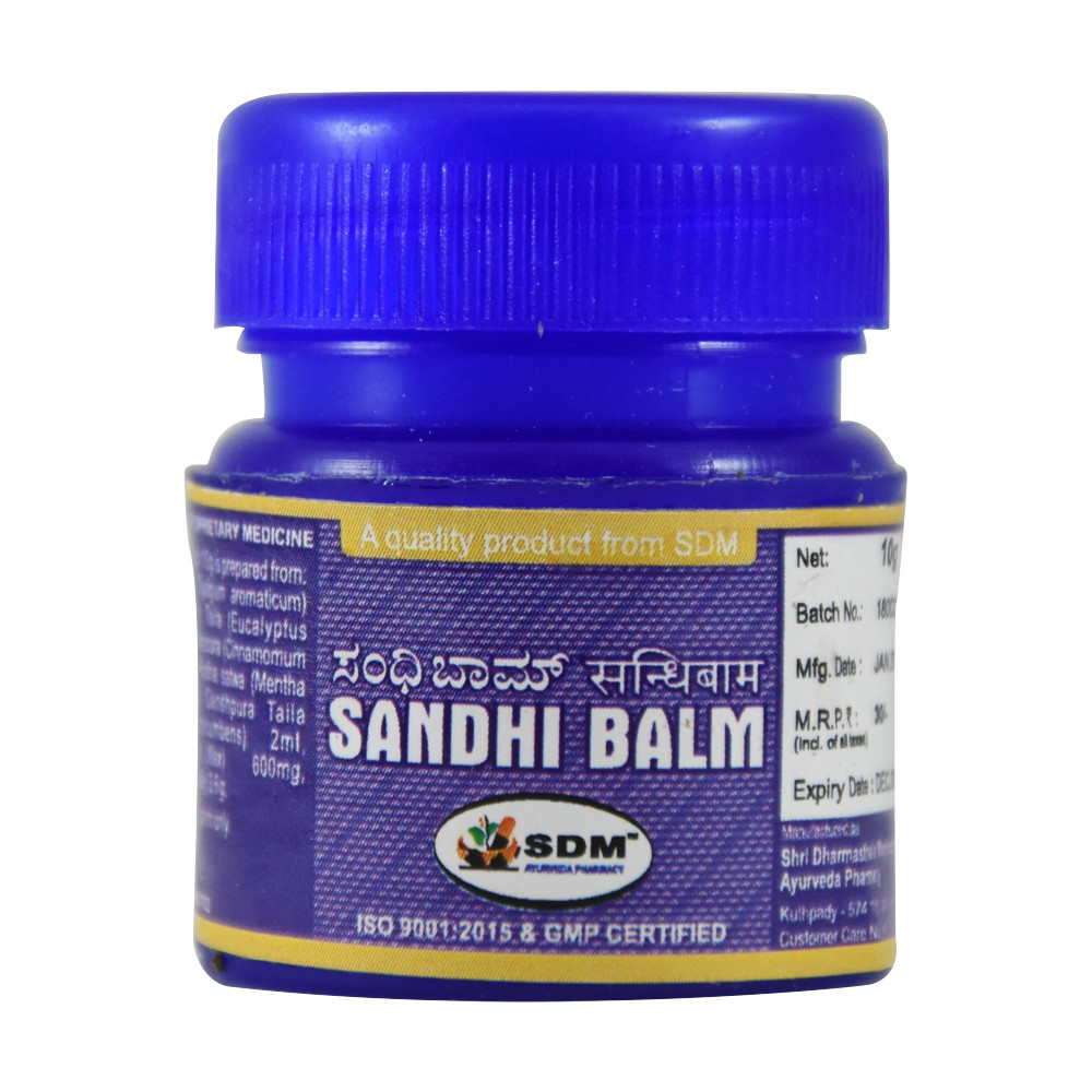 Сандхі Бальзам (Sandhi Balm, SDM), 10 грамів — для суглобів
