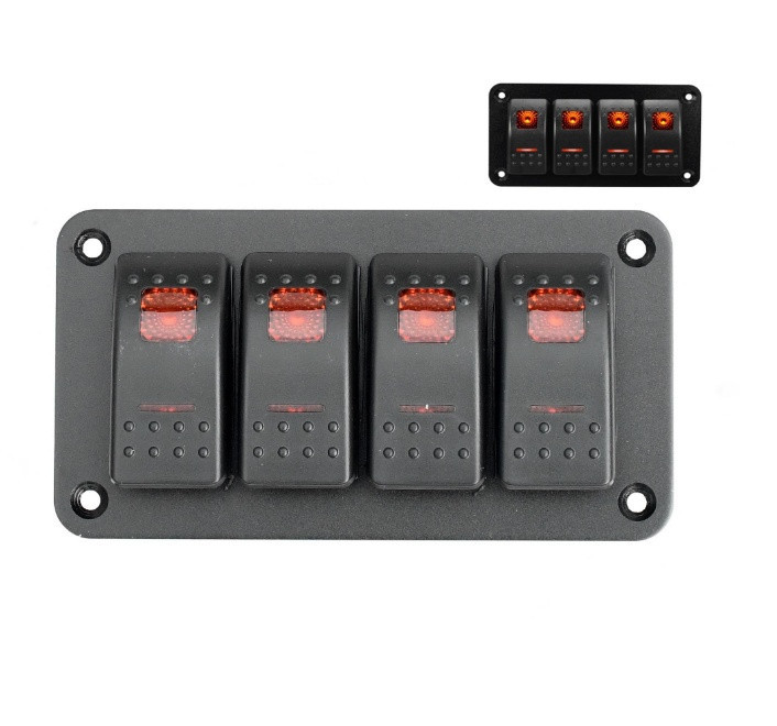 Панель перемикання на 4 кнопки, фото 1