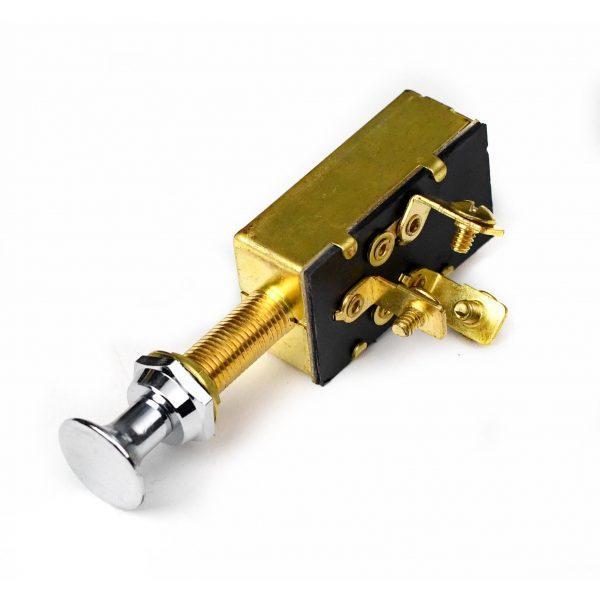 Кнопка тягнути на себе ААА 10214-4PB діаметр 95мм 4 піна, фото 1