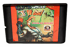 Картридж сега Earthworm Jim