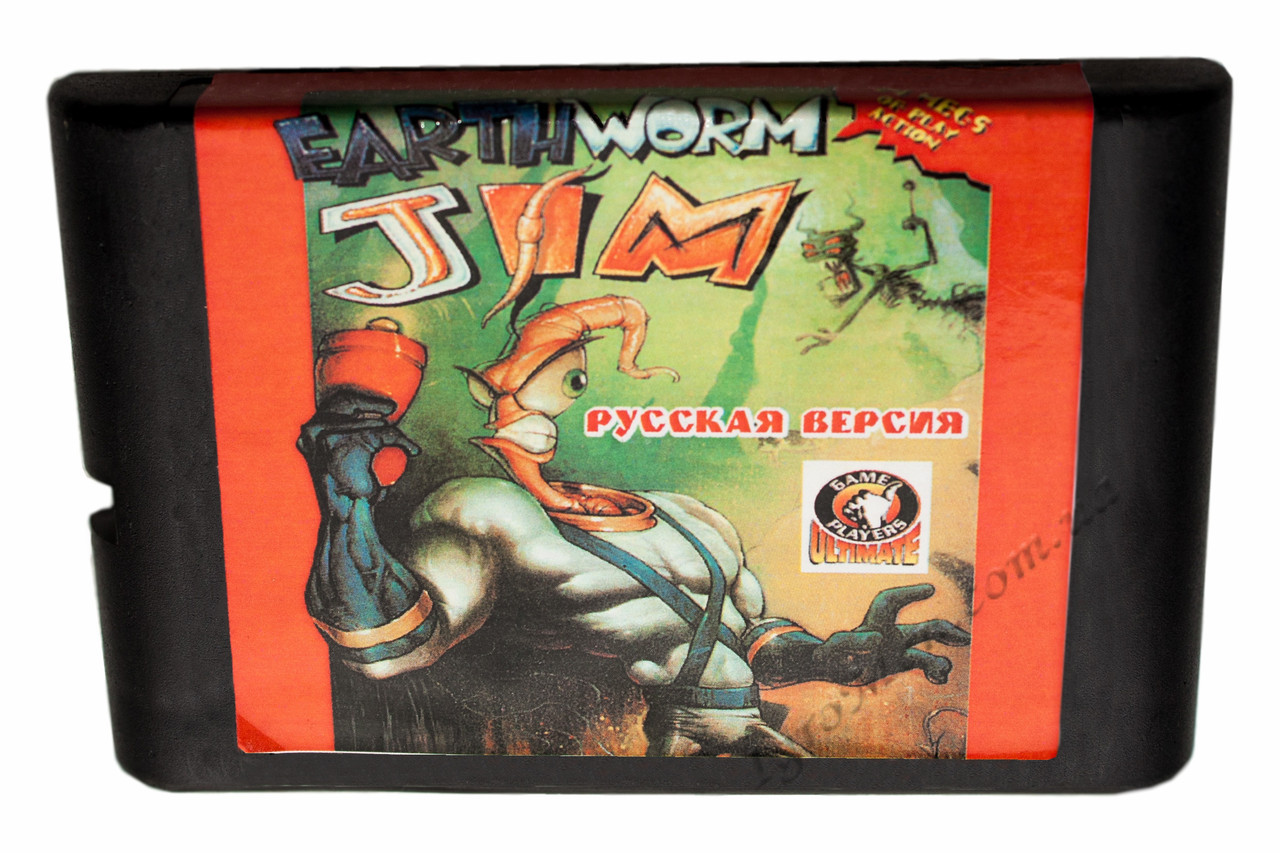 Картридж cега Earthworm Jim 2
