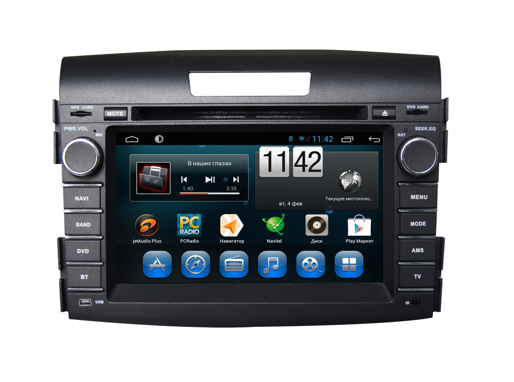 Магнітола Honda CRV IV 2012-2015+. Kaier KR-7029. Android