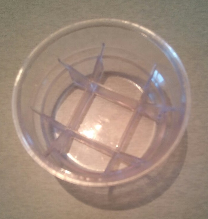 Масляна ванна повітряного фільтру дизельного двигуна 178f пластикова, фото 1