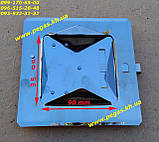 Дверцята сажотруска нержавійка 90х90 мм печі, димар, барбекю, грубу, фото 2