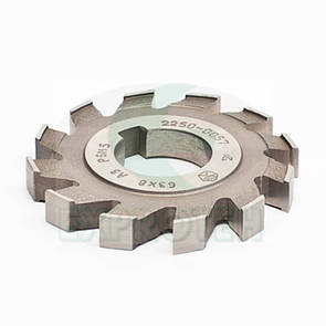 Фреза дисковая пазовая затылованная ф 63х6х22 мм Р6М5 ГОСТ 8543-71