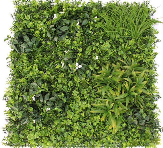 Декоративне модульне покриття Engard Фітостена з квіткою 100х100 см GCK-10