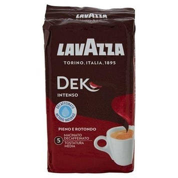 Кава мелена без кофеїну Lavazza Dek Intenso (Decaffeinato) 250 г